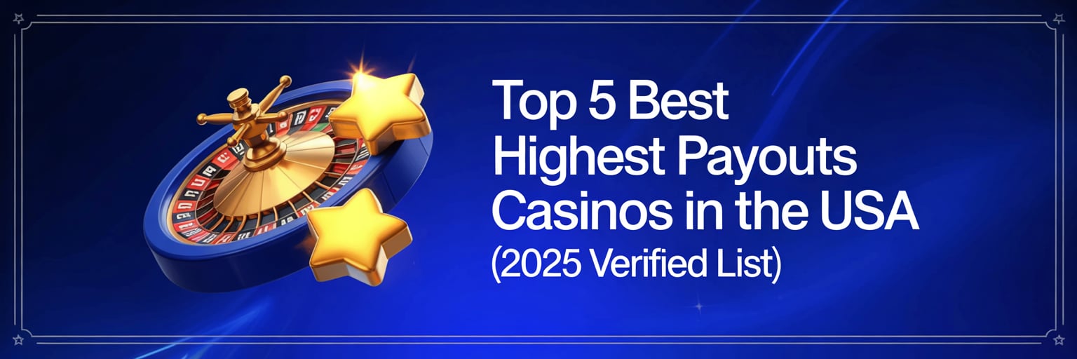 Top 5 Best Highest Payouts Casinos in the USA (2025 Verified List)
